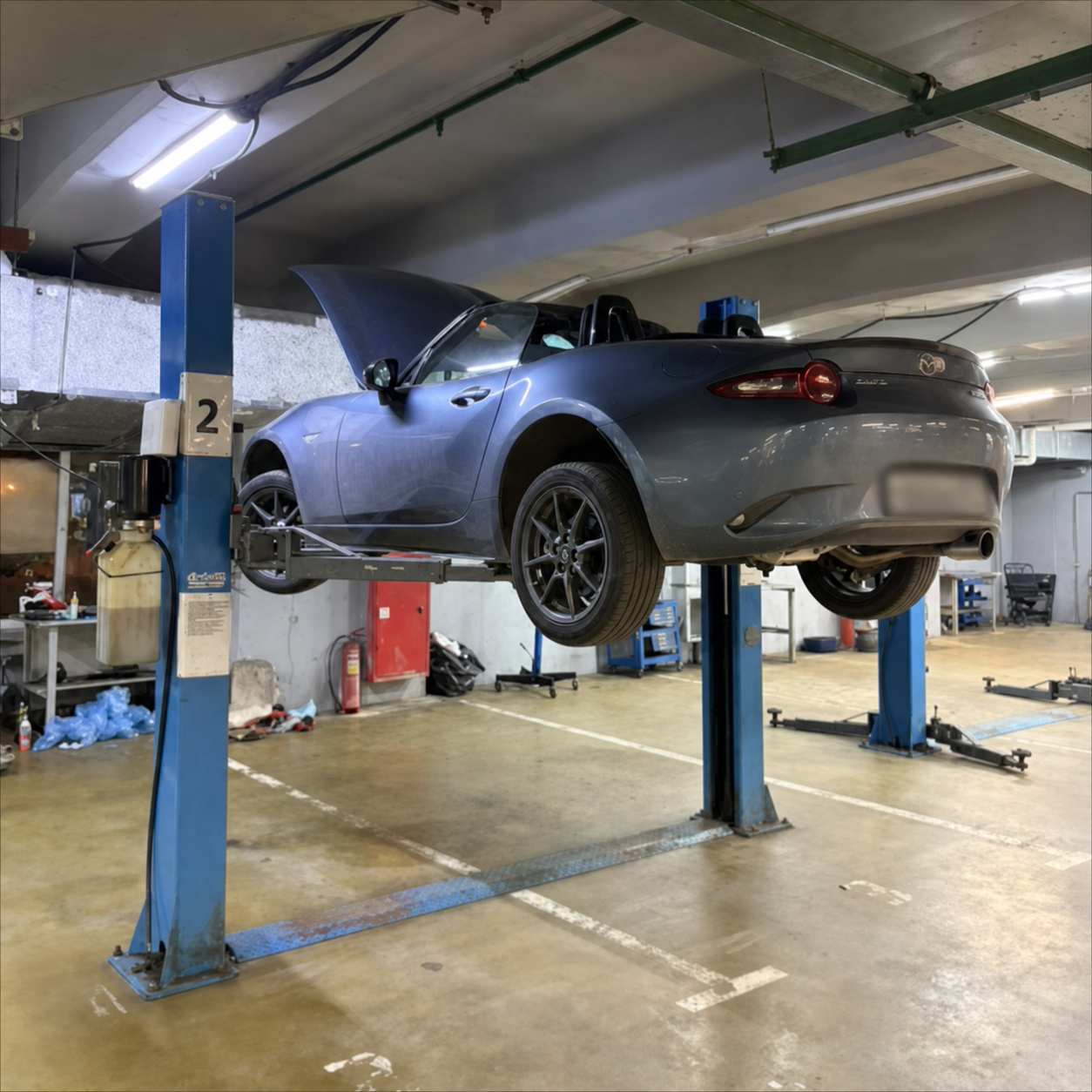 Mazda Roadster ND в мастерской MyMiata
